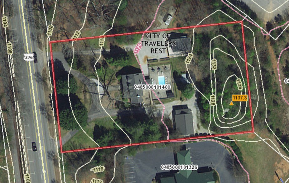 426 S Main St, Travelers Rest, SC à vendre - Aérien - Image 2 de 3