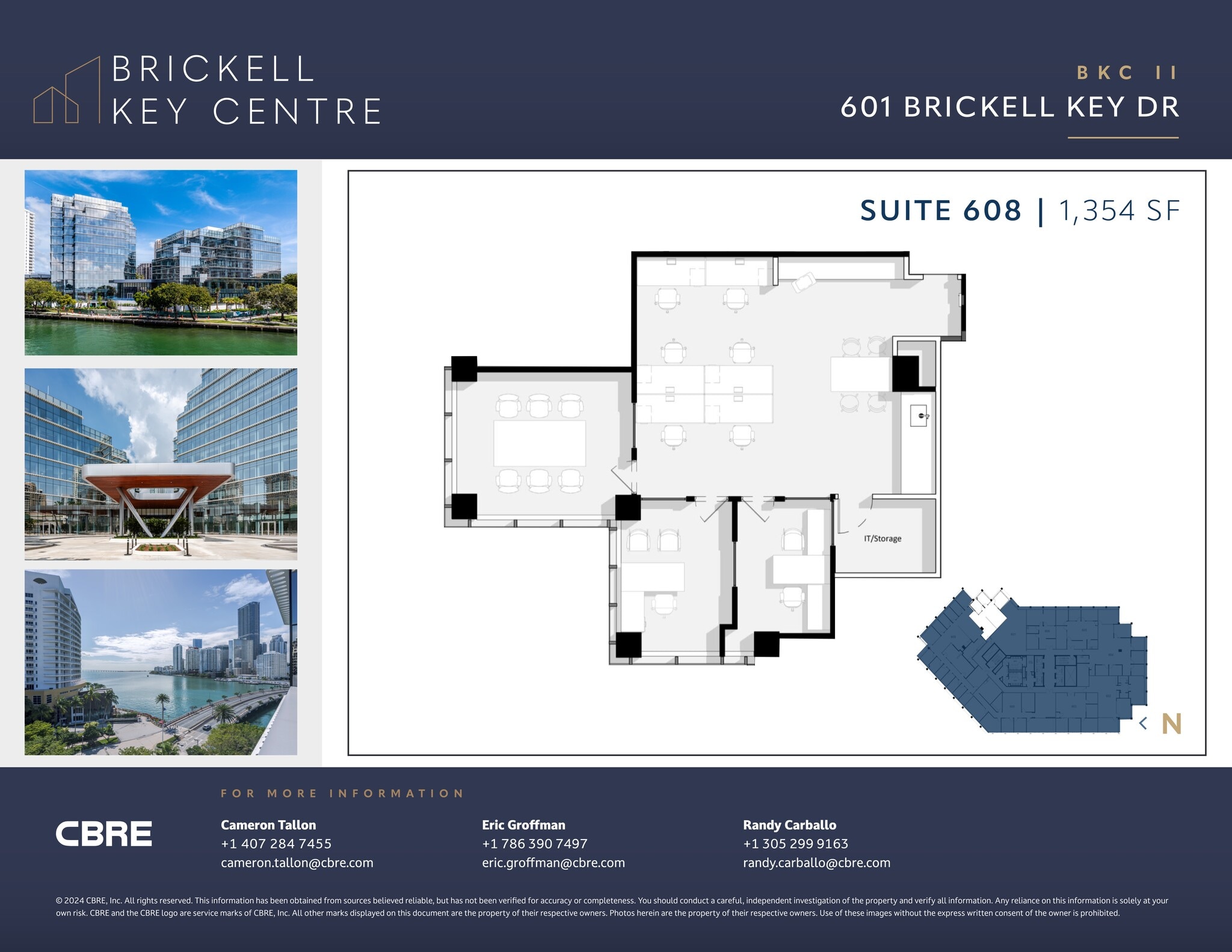 501 Brickell Key Dr, Miami, FL for lease Site Plan- Image 1 of 1