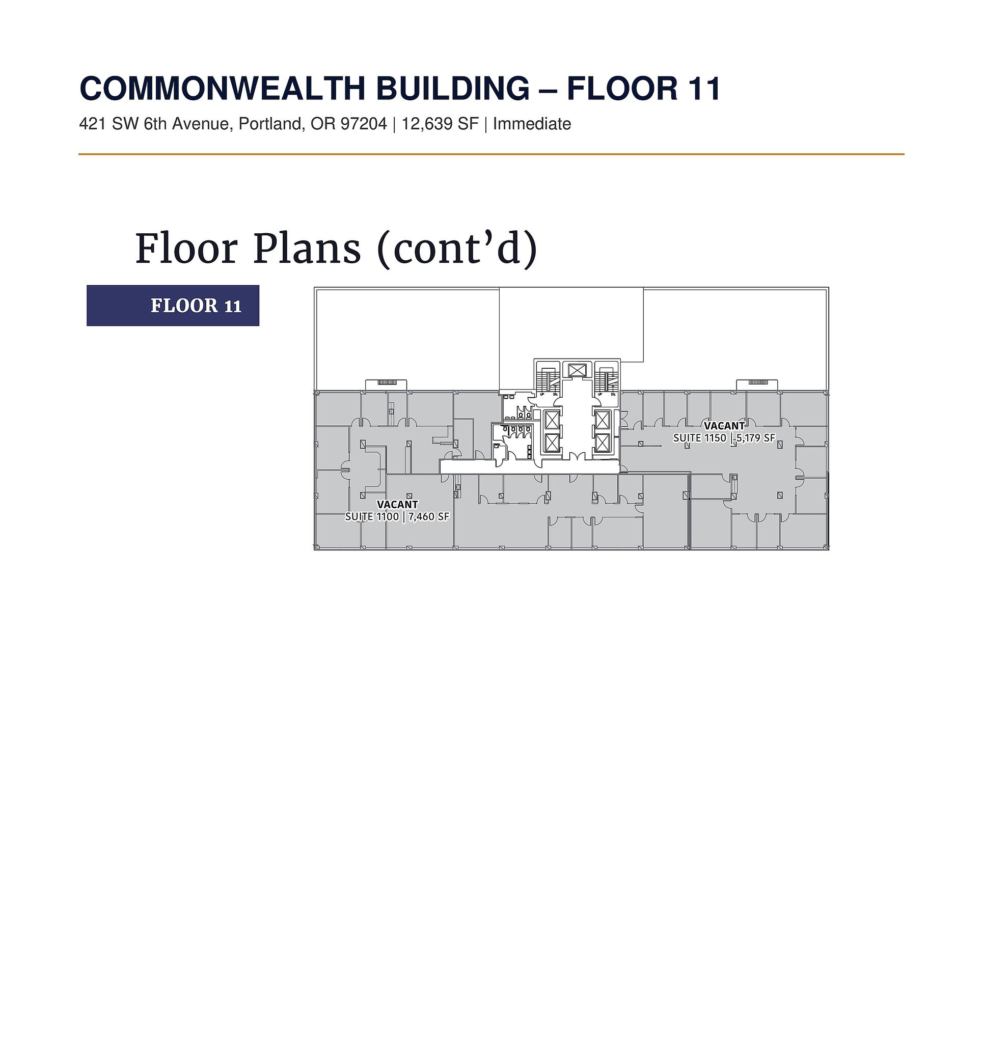 421 SW 6th Ave, Portland, OR for lease Floor Plan- Image 1 of 1