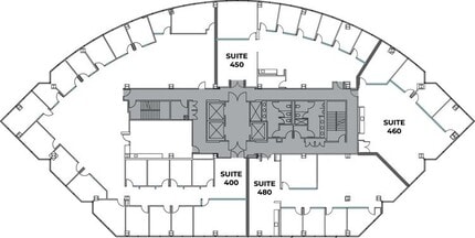 4660 La Jolla Village Dr, San Diego, CA à louer Plan d’étage- Image 1 de 1