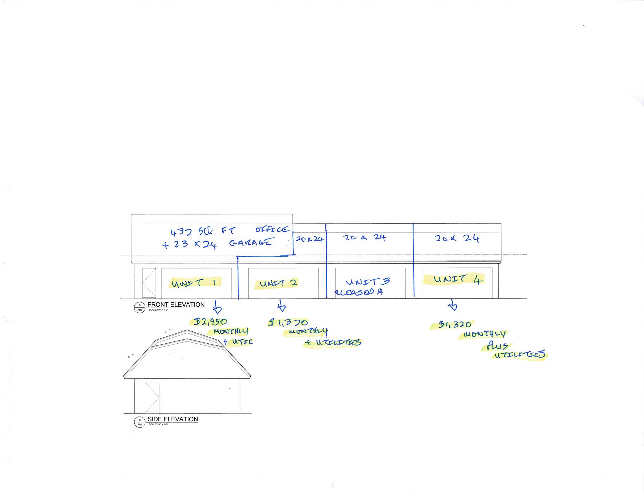 2010 Kings Cir S, Neptune Beach, FL à louer Plan d’étage- Image 1 de 1