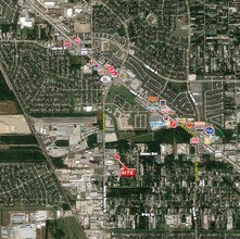 7123 Romona Blvd, Houston, TX - AERIAL  map view