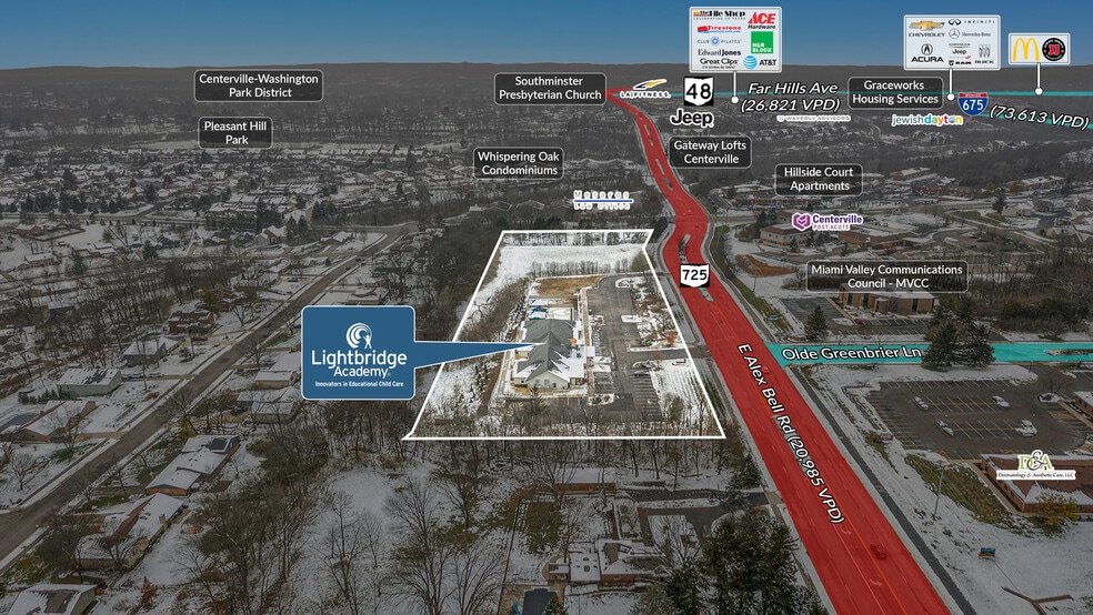 1180 E Alex Bell Rd, Centerville, OH for sale - Building Photo - Image 2 of 5