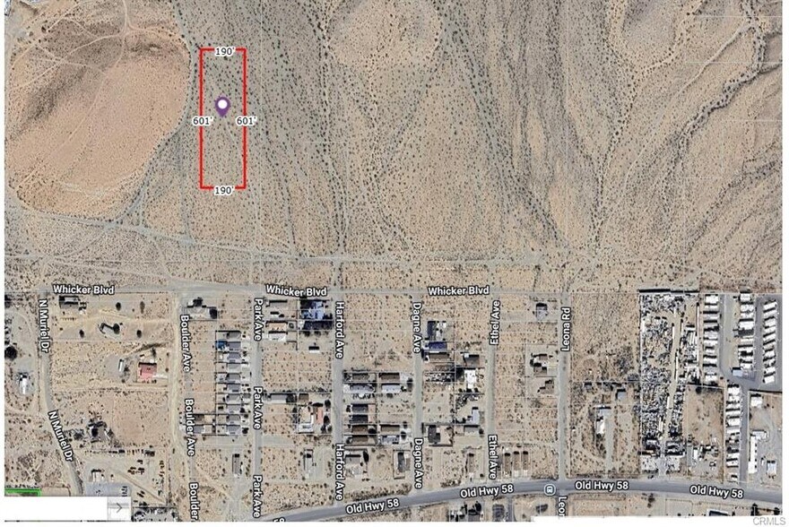 0 Whicker Blvd, Barstow, CA à vendre - Photo principale - Image 2 de 5