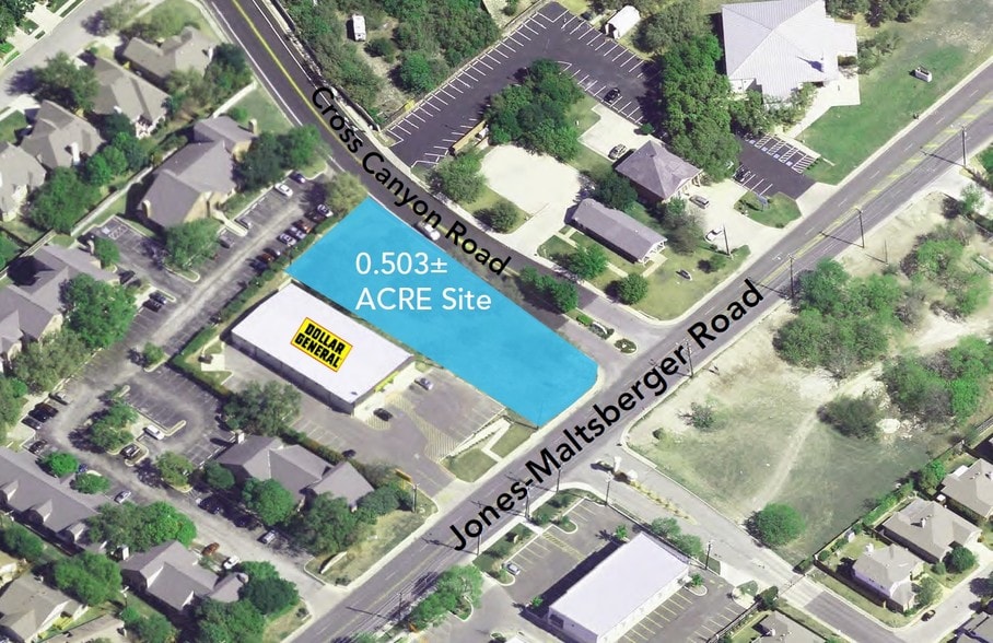 Jones Maltsberger & Cross Canyon Rd, San Antonio, TX for sale - Primary Photo - Image 1 of 10