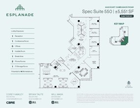 2425 E Camelback Rd, Phoenix, AZ for lease Floor Plan- Image 1 of 1