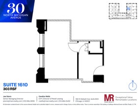 30 N Michigan Ave, Chicago, IL for lease Floor Plan- Image 1 of 1