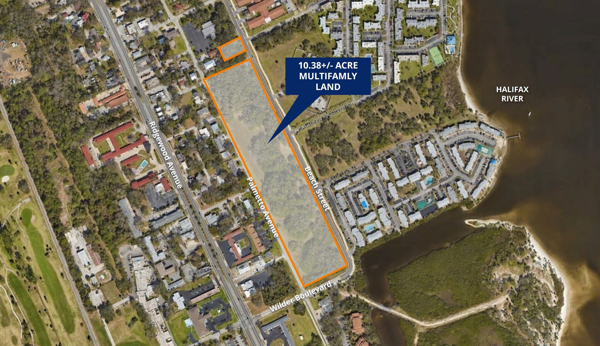 NWC Wilder Blvd & Beach St, Daytona Beach, FL à vendre Aérien- Image 1 de 5