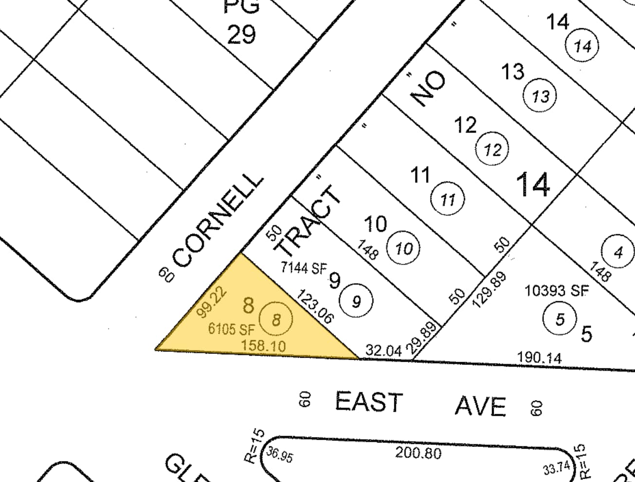 1120 East Ave, Burbank, CA for sale Plat Map- Image 1 of 2