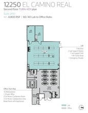 12250 El Camino Real, San Diego, CA for lease Floor Plan- Image 1 of 1