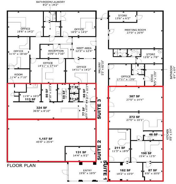 4700 NW 23rd St, Oklahoma City, OK à louer - Plan d’étage - Image 2 de 8