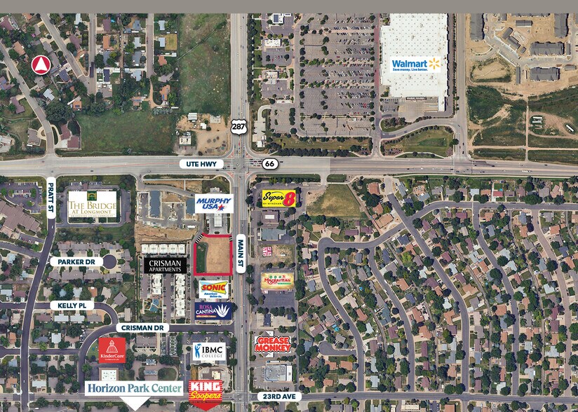 2351 Main St, Longmont, CO à vendre - Aérien - Image 2 de 2