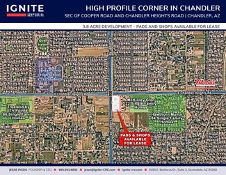 Plus de détails pour S Cooper Rd & Chandler Heights Rd, Chandler, AZ - Terrain à louer