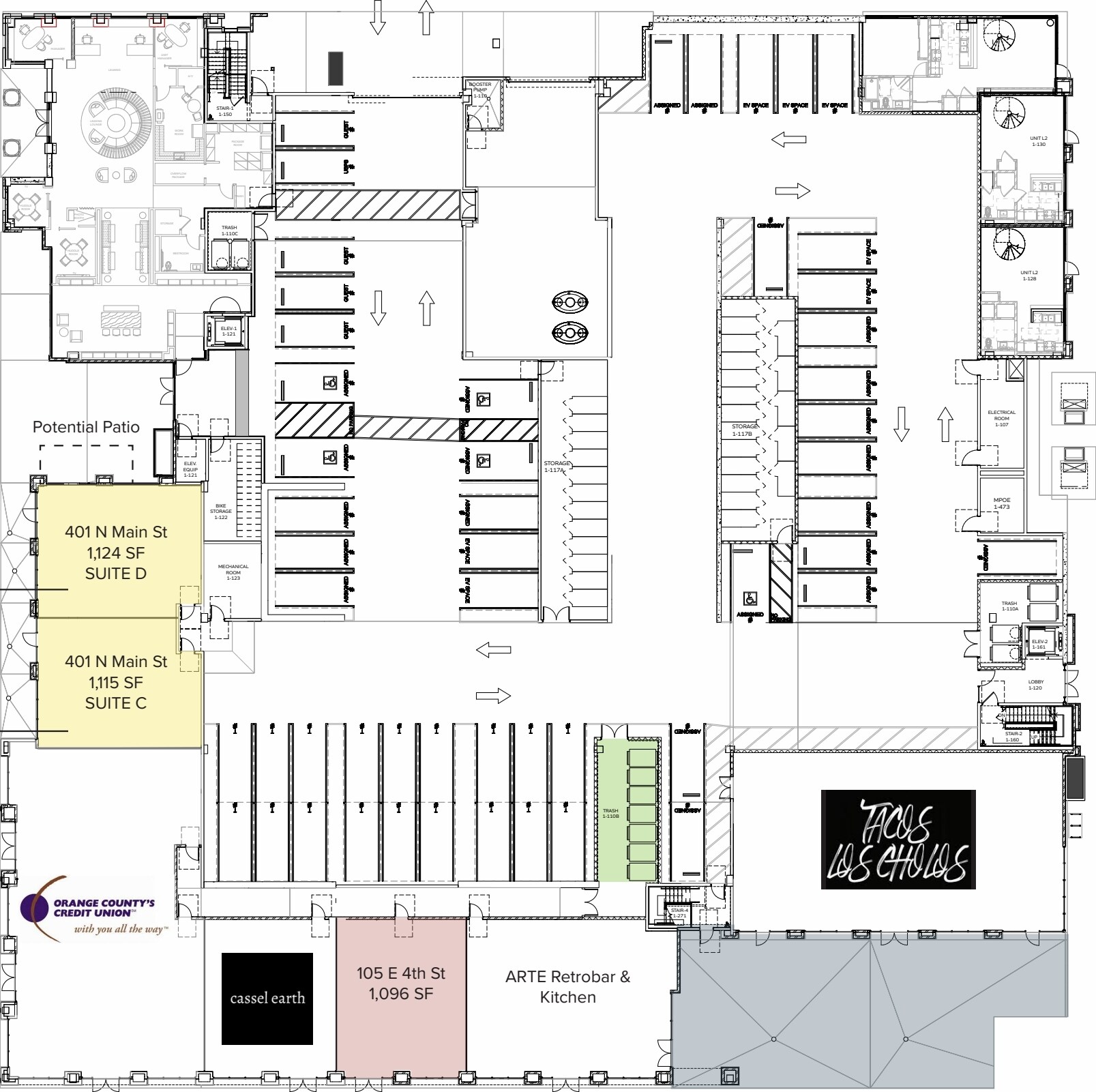 401 N Main St, Santa Ana, CA for lease Floor Plan- Image 1 of 1