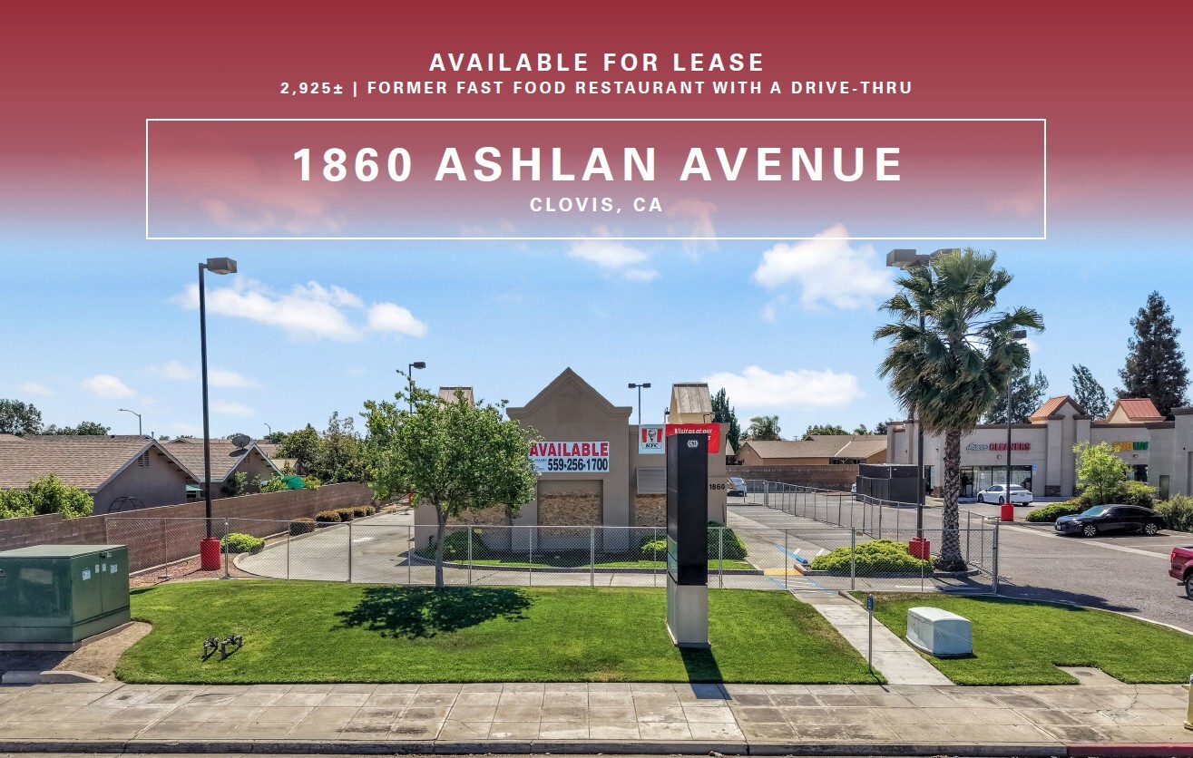 1860 Ashlan Ave, Clovis, CA for lease Primary Photo- Image 1 of 7
