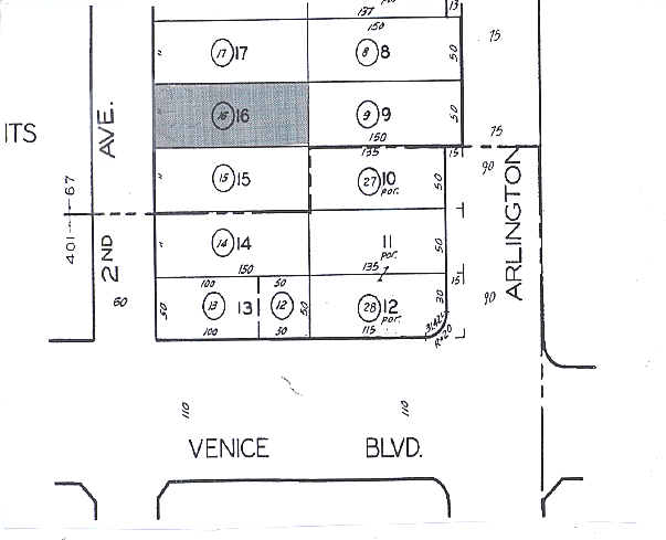 1542 2nd Ave, Los Angeles, CA à vendre - Plan cadastral - Image 2 de 22