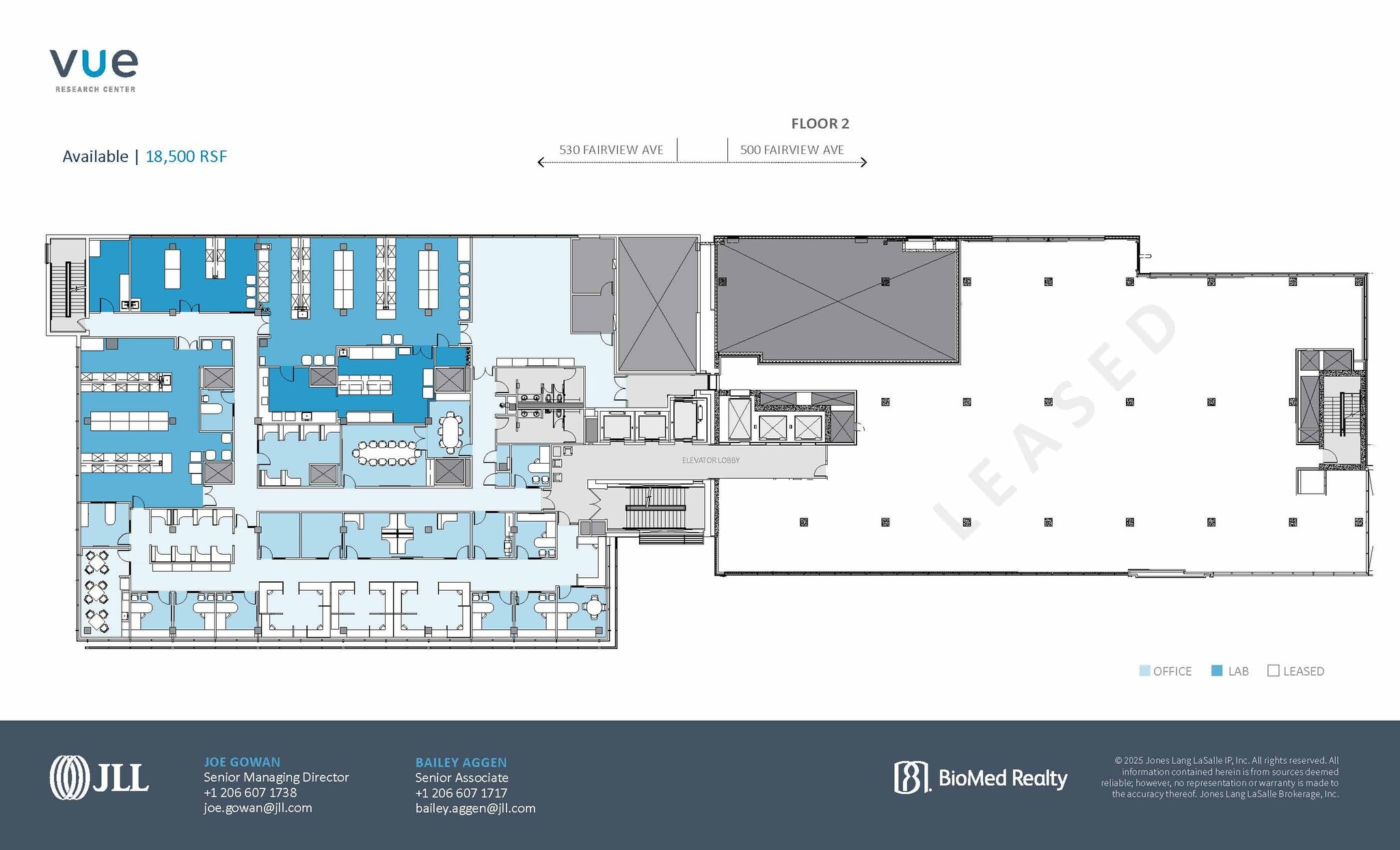 530 Fairview Ave N, Seattle, WA for lease Floor Plan- Image 1 of 1