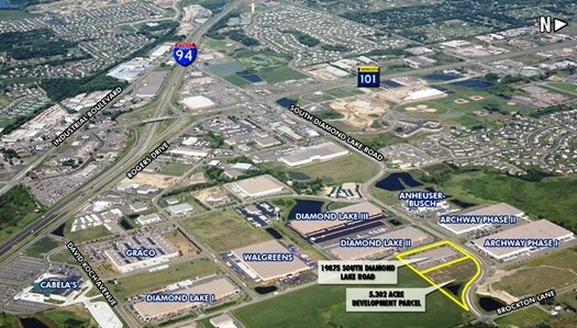 19725 S Diamond Lake Rd, Rogers, MN à louer - Aérien - Image 2 de 5