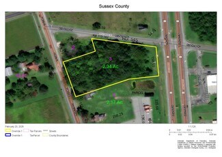 Plus de détails pour 18487 Main St, Bridgeville, DE - Terrain à vendre