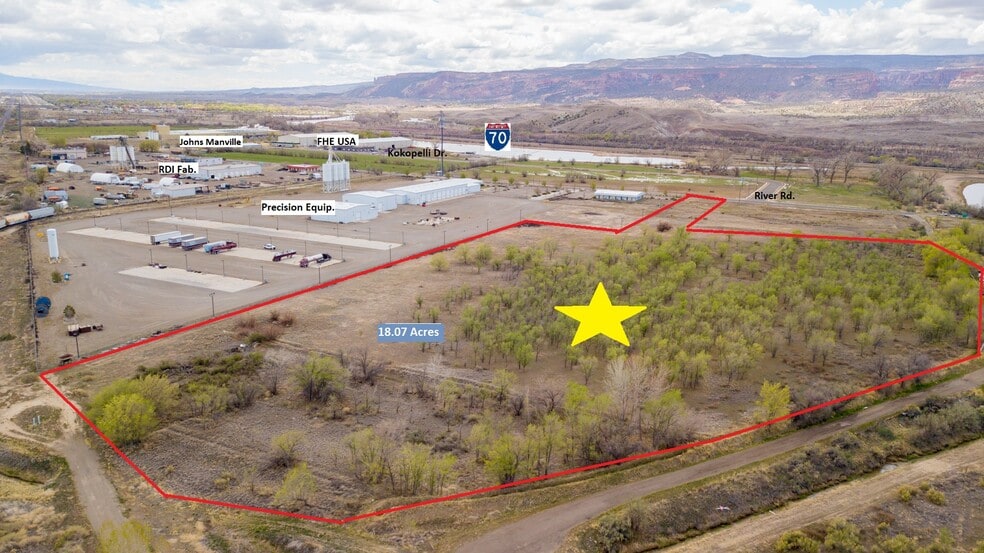 1554 River Rd, Fruita, CO à vendre - Aérien - Image 1 de 7