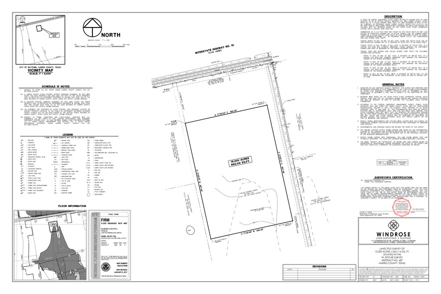 East Freeway, Baytown, TX for sale - Site Plan - Image 2 of 2