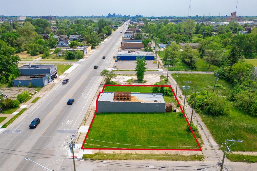 16445 Hamilton Ave, Highland Park, MI à vendre - Photo du bâtiment - Image 3 de 6