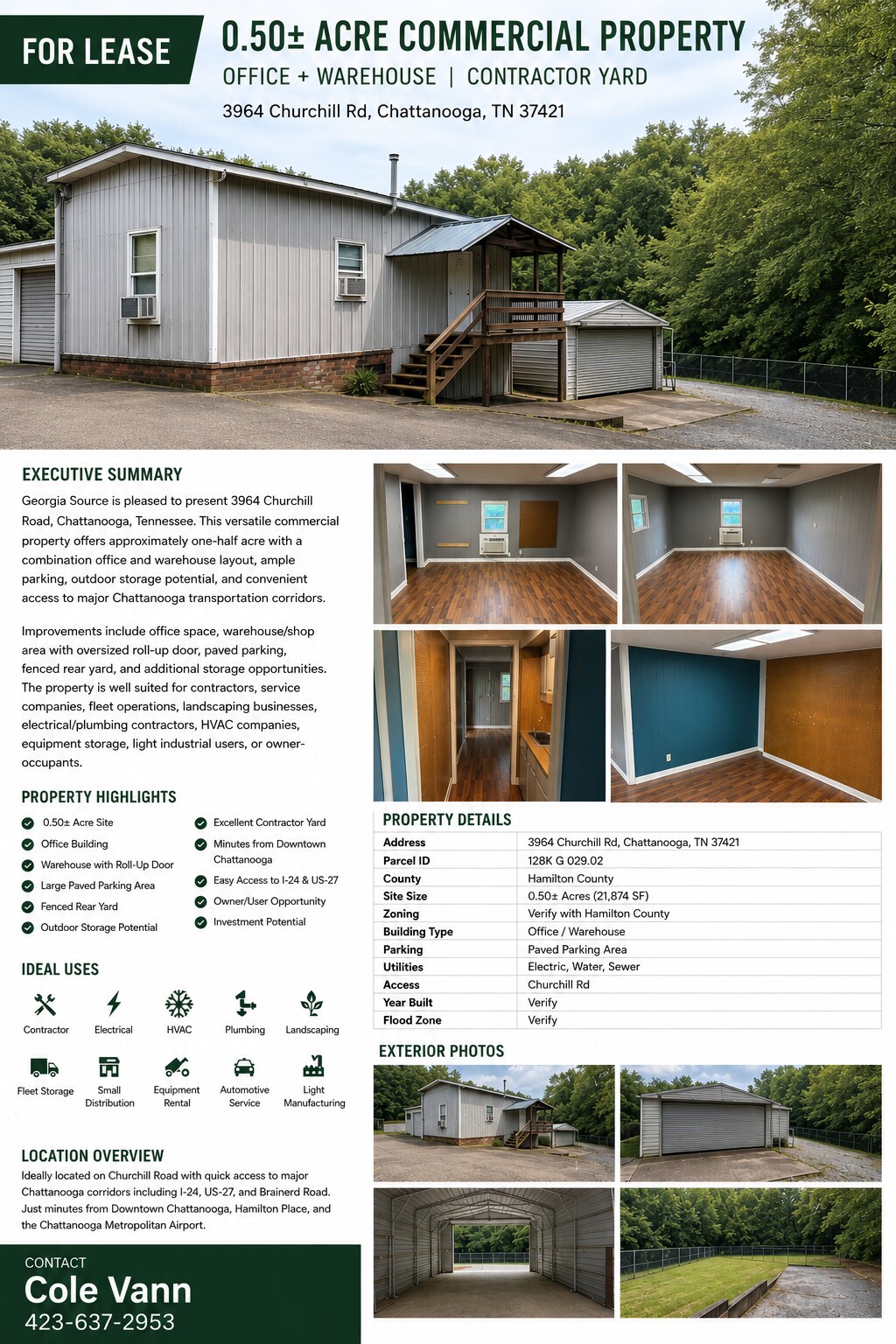 3964 Churchill Rd, Chattanooga, TN for lease Other- Image 1 of 1