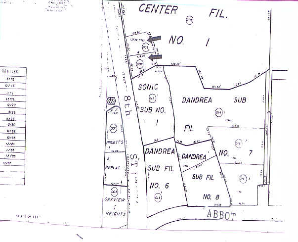 555-557 S 8th St, Colorado Spgs, Colorado Springs, CO for lease - Plat Map - Image 2 of 5