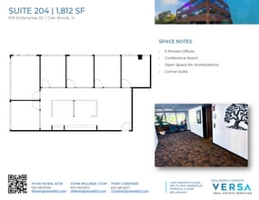 619 Enterprise Dr, Oak Brook, IL for lease Floor Plan- Image 1 of 2