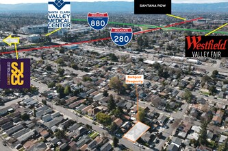 407 Raymond Ave, San Jose, CA - Aerial  map view