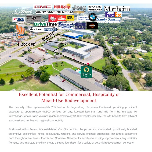 More details for 6911 Pensacola Blvd, Pensacola, FL - Land for Sale