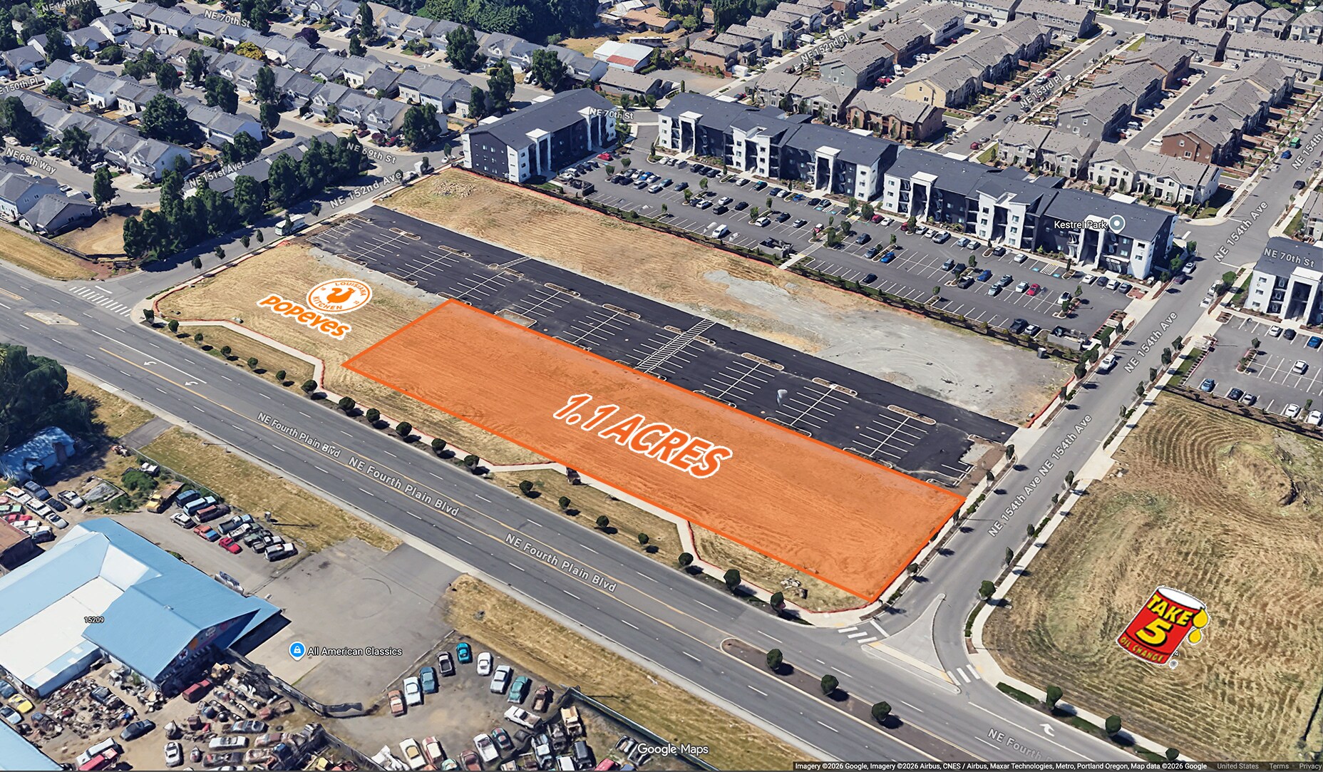 NE Fourth Plain Blvd, Vancouver, WA for lease Building Photo- Image 1 of 5