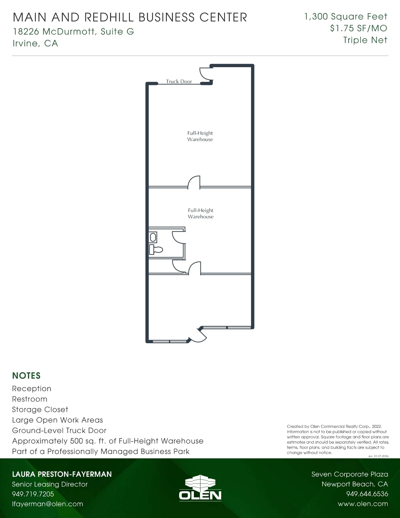 1200 Main St, Irvine, CA for lease Interior Photo- Image 1 of 1