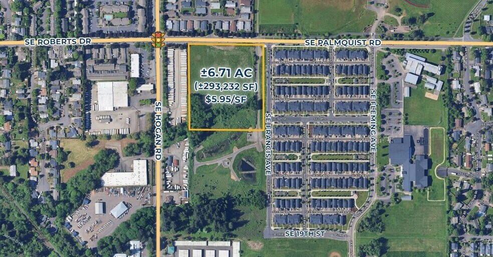 SE Palmquist Rd & Hogan Rd, Gresham, OR à vendre - Photo du bâtiment - Image 1 de 1