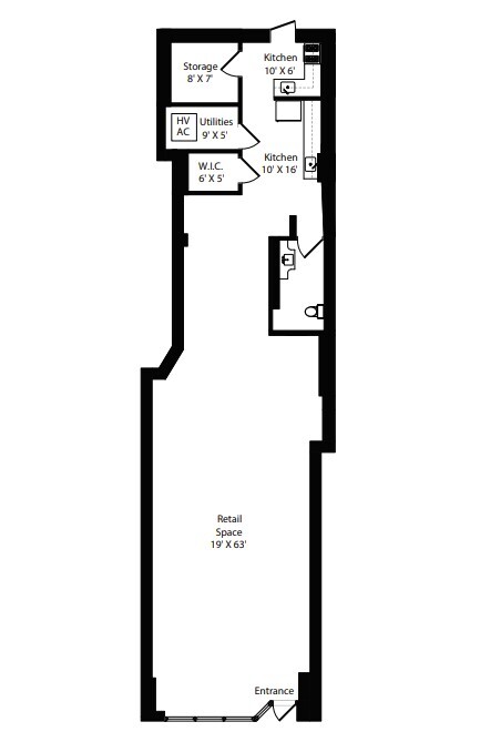 2730-2732 N Clark St, Chicago, IL à louer Plan d  tage- Image 1 de 1