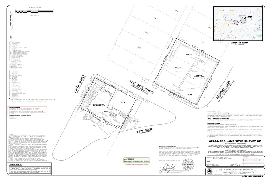 409 W 30th St, Austin, TX for lease - Site Plan - Image 3 of 3