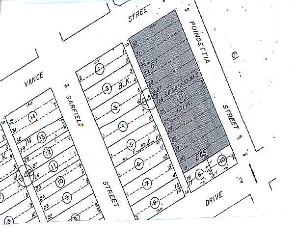 820 Poinsettia St, Santa Ana, CA à vendre - Plan cadastral - Image 3 de 4