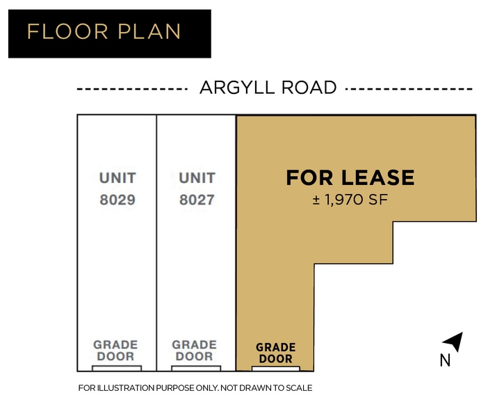 8025 Argyll Road rd, Edmonton, AB à louer - Plan d’étage - Image 3 de 3