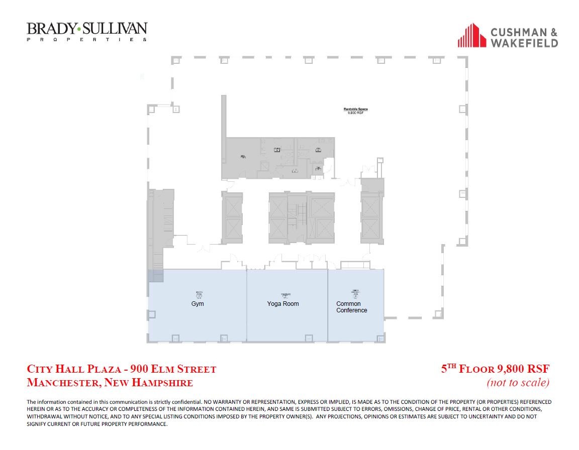 900 Elm St, Manchester, NH for lease Floor Plan- Image 1 of 1