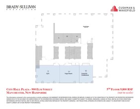 900 Elm St, Manchester, NH for lease Floor Plan- Image 1 of 1