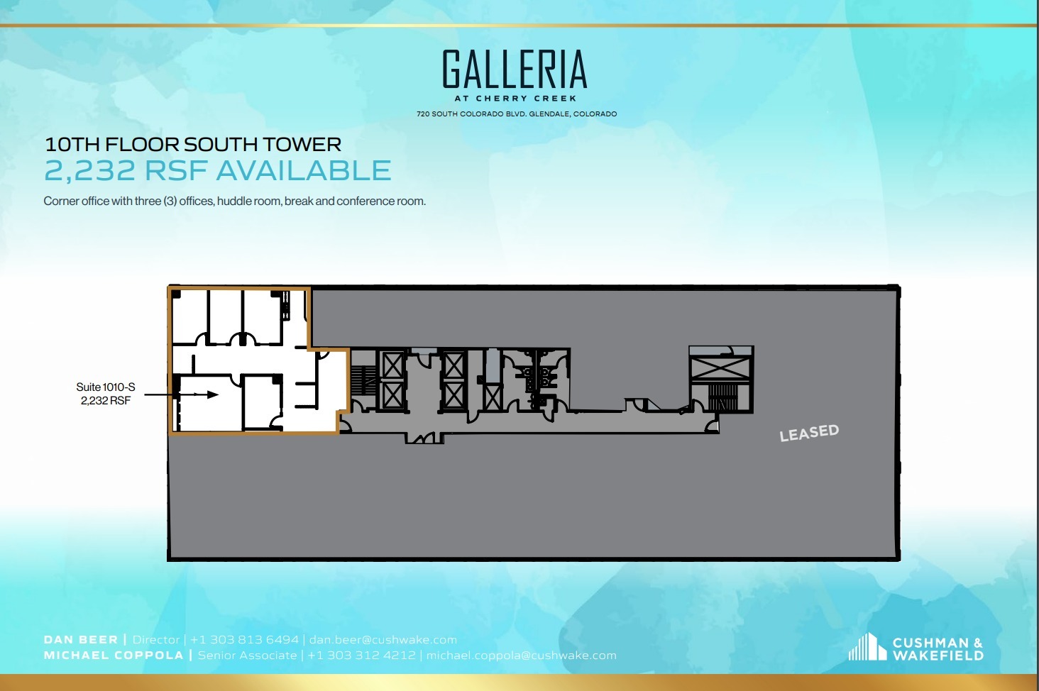 720 S Colorado Blvd, Denver, CO for lease Floor Plan- Image 1 of 1