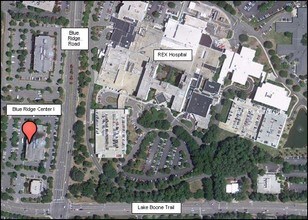 2605 Blue Ridge Rd, Raleigh, NC - AERIAL  map view - Image1