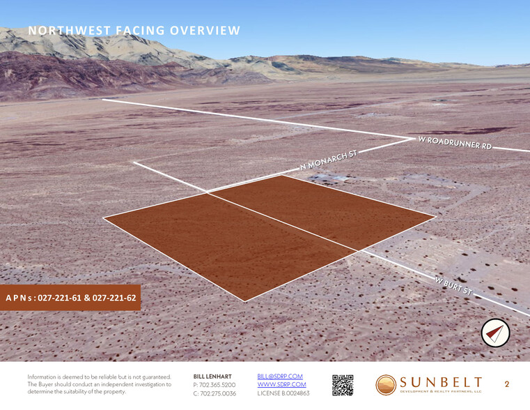 Burt & Monarch, Pahrump, NV for sale - Building Photo - Image 2 of 3