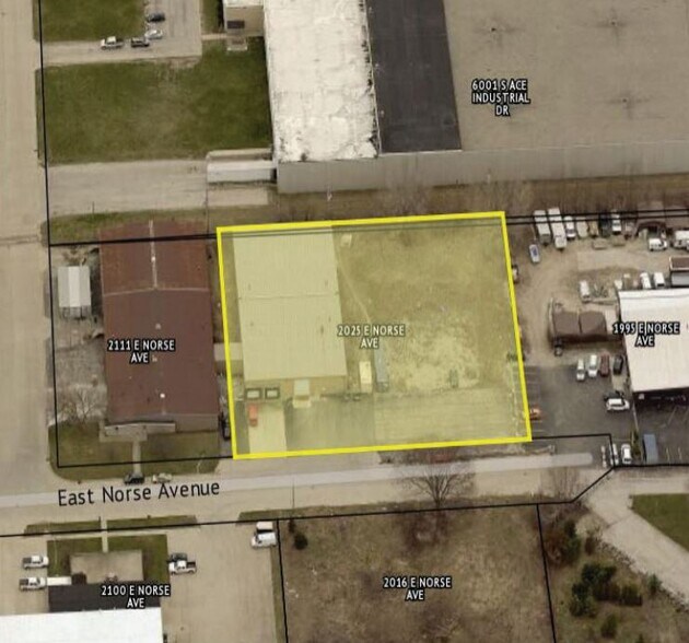 2025 E Norse Ave, Cudahy, WI à louer - Aérien - Image 2 de 4