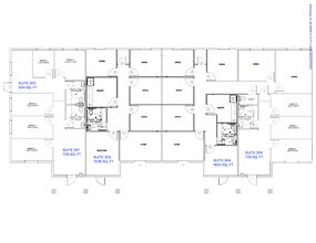 8525 N Sam Houston Pkwy E, Humble, TX à louer Plan d’étage- Image 1 de 1