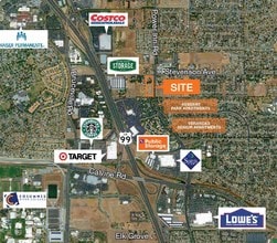 8016 Stevenson Ave, Sacramento, CA - Aerial  map view