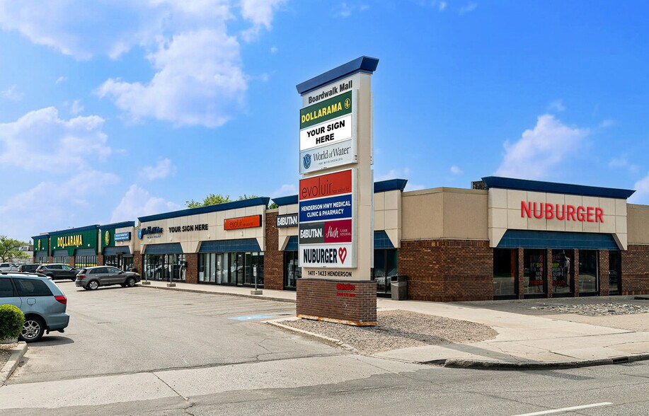 1411-1423 Henderson Hwy, Winnipeg, MB à louer - Photo du bâtiment - Image 2 de 6