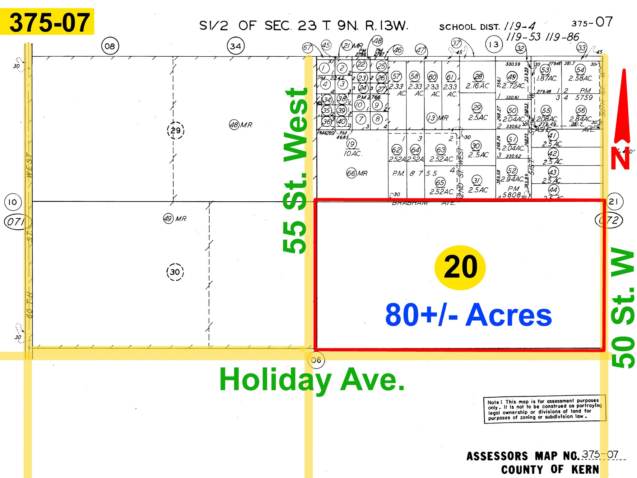 Holiday Ave And 50-55 St West, Rosamond, CA for sale Building Photo- Image 1 of 19
