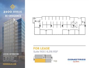 2600 S Douglas Rd, Coral Gables, FL for lease Floor Plan- Image 2 of 2