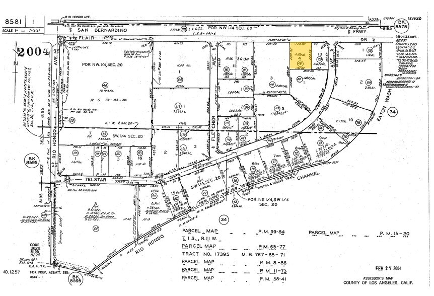 9660 Flair Dr, El Monte, CA à louer - Plan cadastral - Image 2 de 8